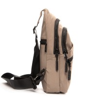 Мужская тканевая сумка-слинг Lanpad 83045 khaki бол