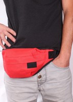 Сумка на пояс из полиэстера POOLPARTY Bumbag красная