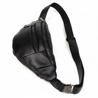 Мужская кожаная сумка бананка, сумка напоясная TARWA GA-8040-3md