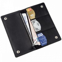 Мужской бумажник из кожи SHVIGEL 16200