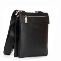 Мужская кожаная сумка через плечо BRETTON 5579-3 black