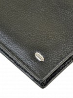 Кожаный мужской кошелек Dr.Bond MSM-3 black