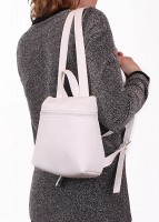 Женский мини рюкзак POOLPARTY Doll white
