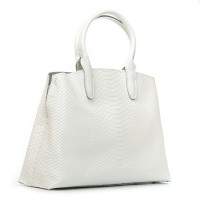 Женская кожаная сумка ALEX RAI 9387 white