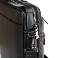 Мужская кожаная сумка через плечо BRETTON 407-50 black