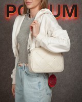 Женская кожаная сумка ALEX RAI 6616 white