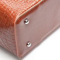 Женская кожаная сумка ALEX RAI 00109 camel