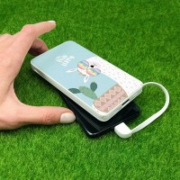 Повербанк ZIZ СОЛНЕЧНАЯ ЛАМА 10000 mAh 45070