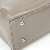 Женская кожаная сумка ALEX RAI 1543 grey
