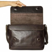 Мужская кожаная сумка через плечо Grande Pelle 753620