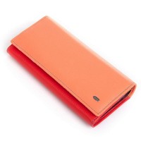 Женский кожаный кошелек Rainbow DR. BOND WRS-501-2 pink