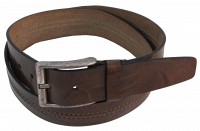 Женский кожаный ремень Farnese, Италия, SFA197 grey, серый