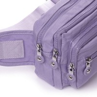 Женская сумка на пояс Jielshi ZT-019 l.purple