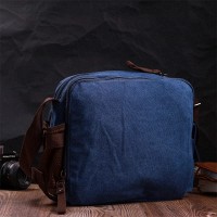 Мужская тканевая сумка через плечо Vintage 22207 