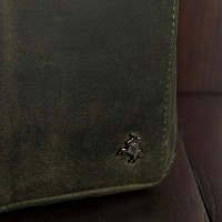 Мужская кожаная сумка Visconti S45 Alex (Oil Green)