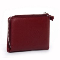 Женский кожаный кошелек Classik DR. BOND WN-23-20 wine-red