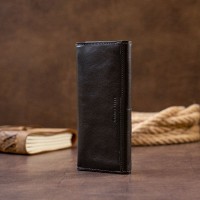 Женский кожаный клатч GRANDE PELLE 11316 Черный