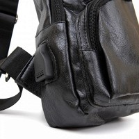 Мужская сумка слинг из кожзаменителя Vintage 20571