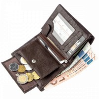 Мужской кожаный кошелек Boston 18825
