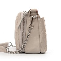 Женская кожаная сумка ALEX RAI 8912-10 l.beige