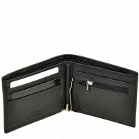 Кожаный мужской кошелек Dr.Bond MSM-8 black