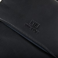 Мужская кожаная сумка через плечо BRETTON 5308-4 black