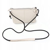 Молодежный клатч из кожи ALEX RAI 6003 white