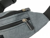 Сумка на пояс, бананка Wallaby 2906-2 серая