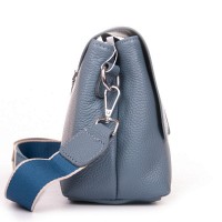 Женская кожаная сумка классическая ALEX RAI 99115 l.blue