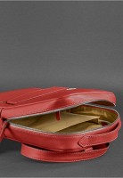 Женский кожаный рюкзак BlankNote Cooper красный- BN-BAG-19-RED