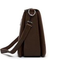 Женская кожаная сумка ALEX RAI 2087 brown