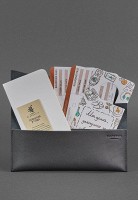 Кожаный тревел-кейс BlankNote 1.2 графит bn-tk-1-2-g