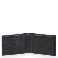 Кожаный кошелек Piquadro B2S/Black PU257B2SR_N