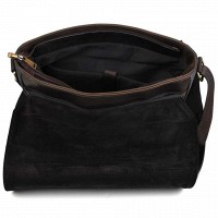 Мужская сумка через плечо из кожи и ткани TARWA RCg-7022-3md
