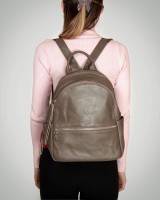 Женский кожаный рюкзак ALEX RAI 95517-9 khaki