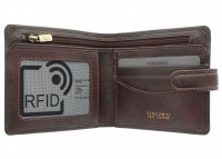 Мужской бумажник Visconti TSC41 Massa (Brown) с защитой RFID