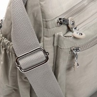 Летняя тканевая сумка Jielshi  3747 beige