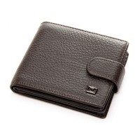 Мужской кожаный кошелек BE BRETTON 408 brown