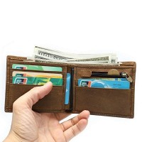 Кожаный бумажник Vintage 20042