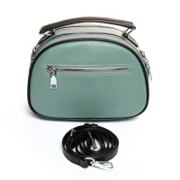 Женский молодежный кожаный клатч ALEX RAI 29052 blue