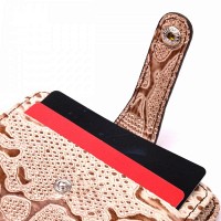 Женская визитница из натуральной кожи KARYA 20962