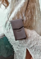 Женская кожаная поясная сумка/кроссбоди вертикальная BlankNote темно-бежевая BN-BAG-38-1-BEIGE