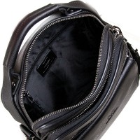 Мужская кожаная сумка через плечо BRETTON 5015-3L black