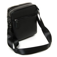 Мужская кожаная сумка  DR. BOND 1202 black