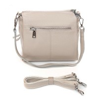 Женская кожаная сумка ALEX RAI 8942-9 l.beige