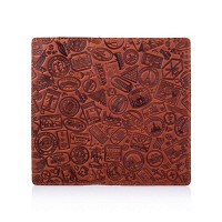 Кожаное портмоне Hi Art Let's Go Travel WP-05-S19-1431-T007