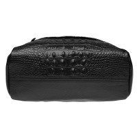 Женский городской кожаный рюкзак Keizer K111085-black