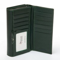 Женский кожаный кошелек Bright DR. BOND W46 green