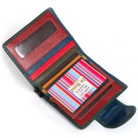 Женский кожаный кошелек Rainbow DR. BOND WRS-415-1 green