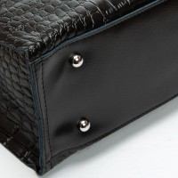 Женская кожаная сумка через плечо ALEX RAI 8804 black